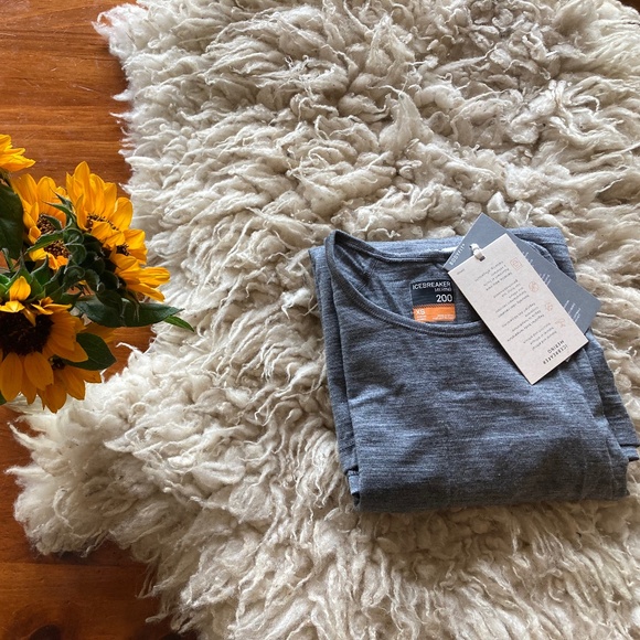 NWT Icebreaker Women's Merino Wool Baselayer Top - Picture 5 of 6